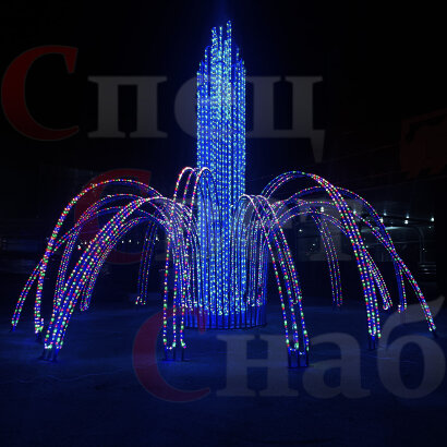 Благоустройство улицы фонтан F2